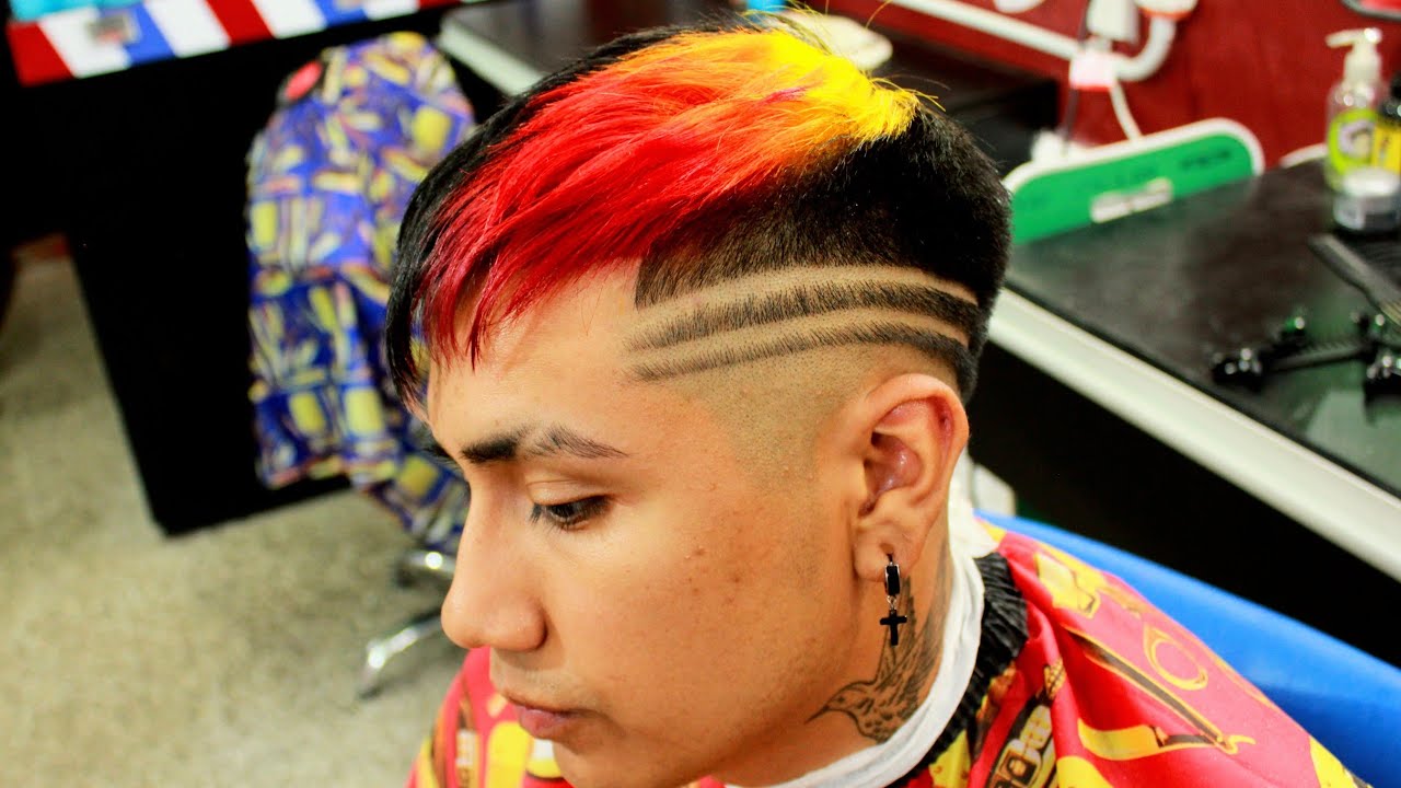 Como hacer FRANJA de Colores en el Pelo 🎨 / Tutorial FÁCIL y RÁPIDO