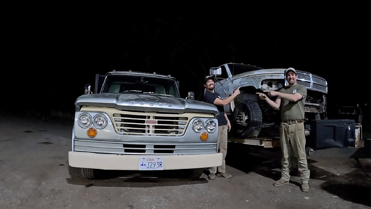 Just the Beginning for this Vintage 64 Dodge!! 12 Valve Body Swap!