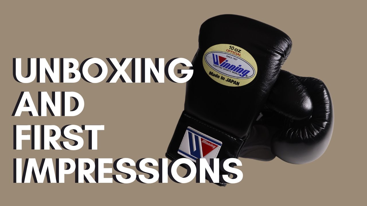 Unboxing Winning Fight Gloves