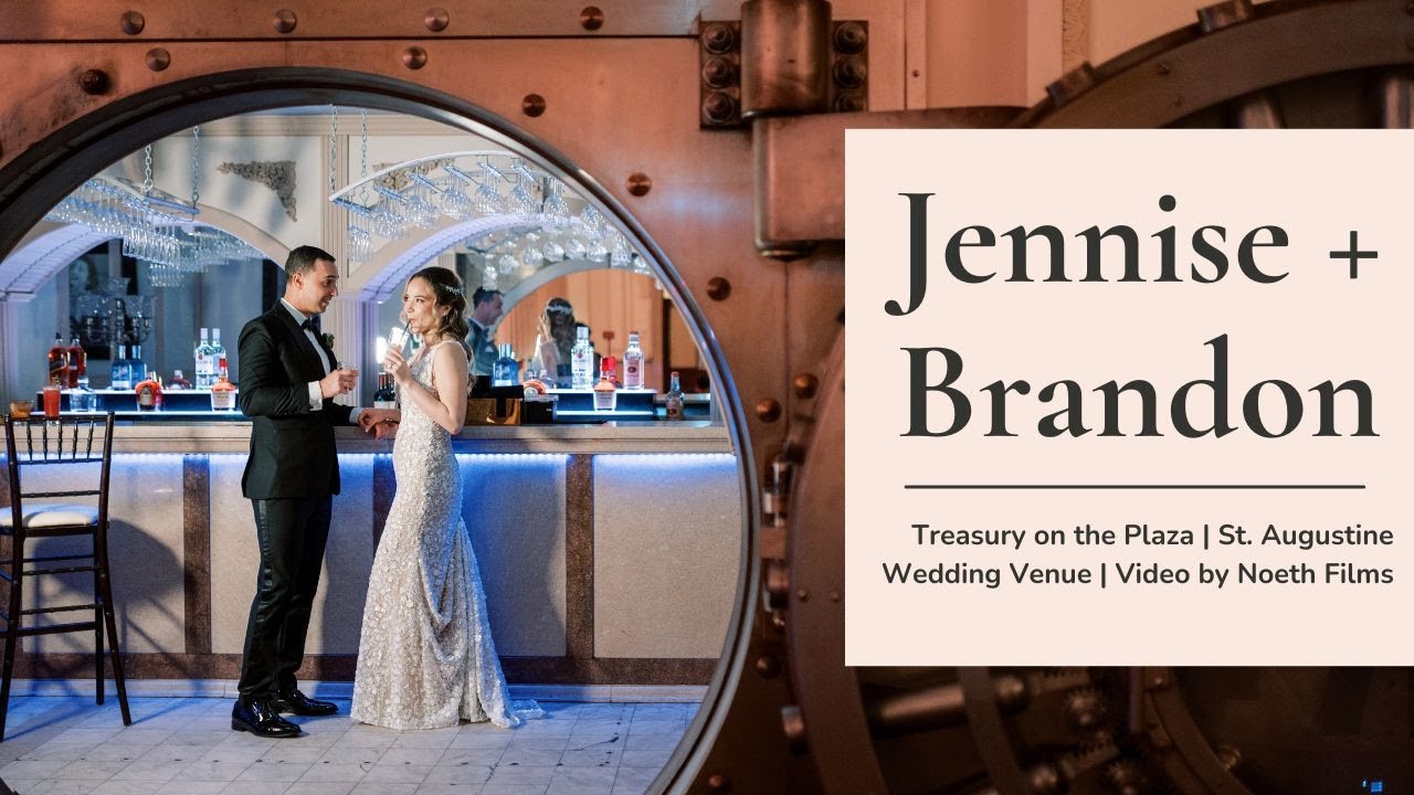 Jennise and Brandon | Treasury on The Plaza | St. Augustine Wedding Venue