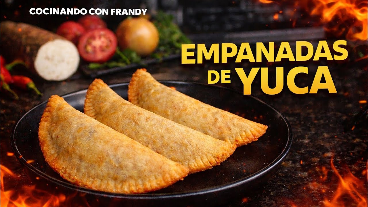 LA MEJOR RECETA DE EMPANADAS DE YUCA | Receta Fácil