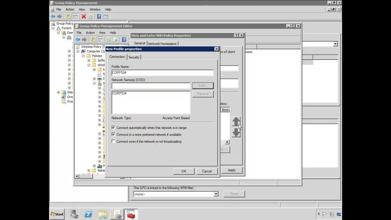 WiFi Technical Nugget - Group Policy WLAN Profiles
