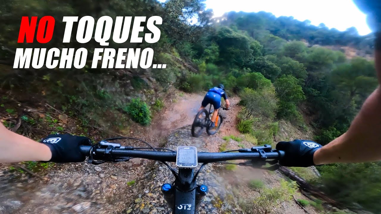 ONBOARD ORBEA OIZ 2023 en Trialeras MTB T&eacute;cnicas con Rocas Mojadas