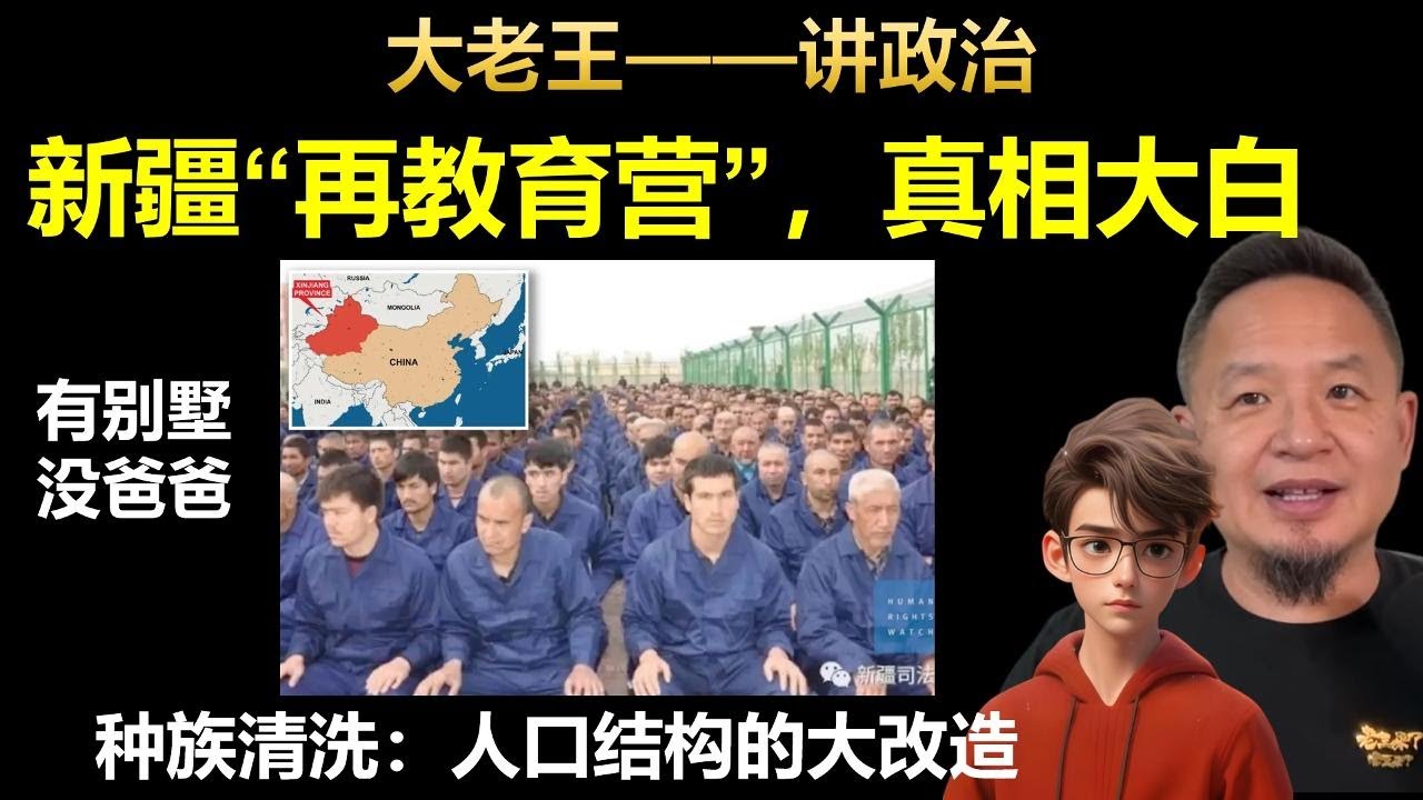 【中国政治】老王揭秘新疆集中营的终极目的！新疆集中营的真实面貌：为什么说它既&ldquo;高明&rdquo;又&ldquo;邪恶&rdquo;？​