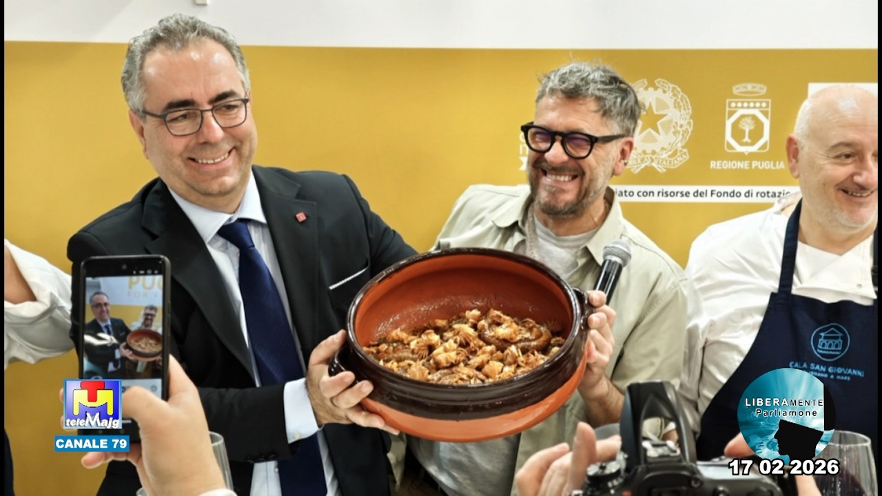 Liberamente Parliamone 17 02 2026 ospite Lorenzo Netti sindaco Sammichele di Bari