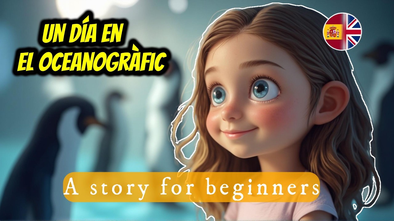 Learn Spanish with Short Stories (A2-B1 Level) | Almudena Discovers the Oceanogràfic 🐋🦭