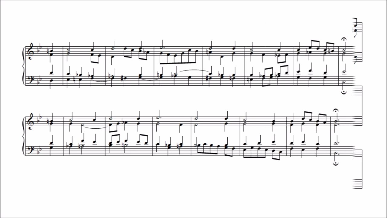 Bach 371 Chorales, No.252 Jesu, nun sei gepreiset