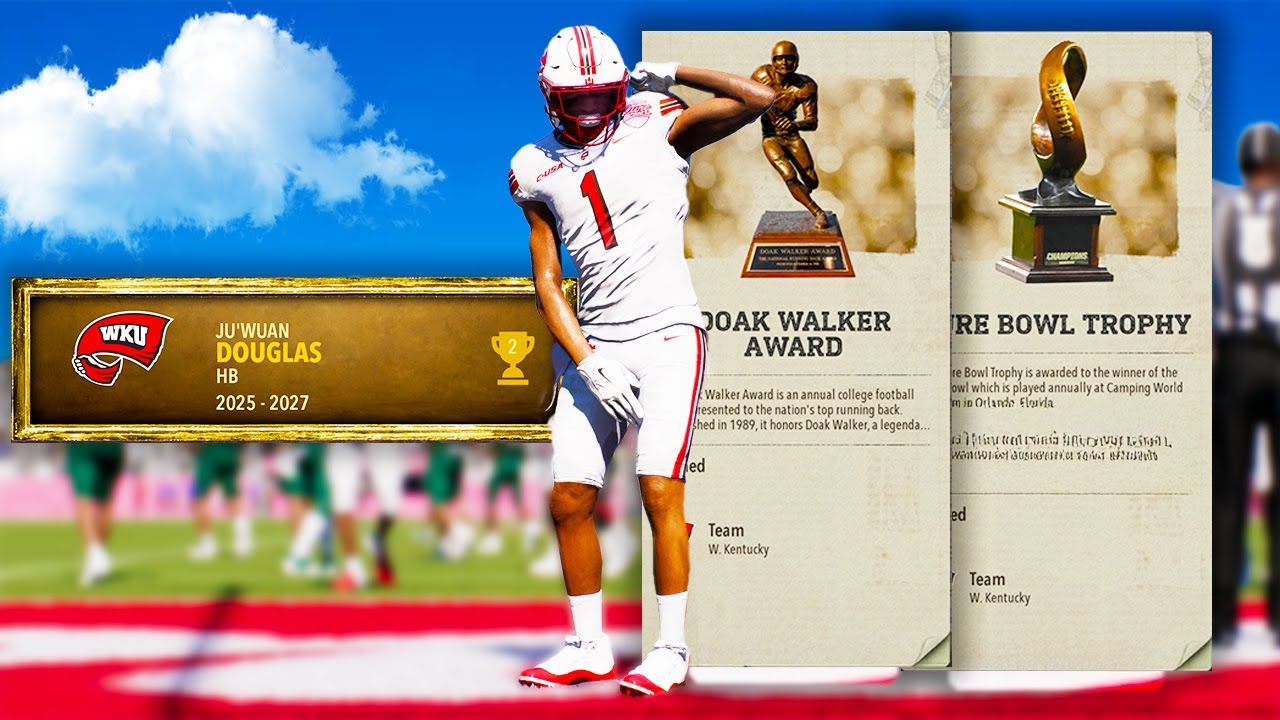College Football 26 Road to Glory - 2 Star Running Back FIRST GAME AS A STARTER IN COLLEGE!