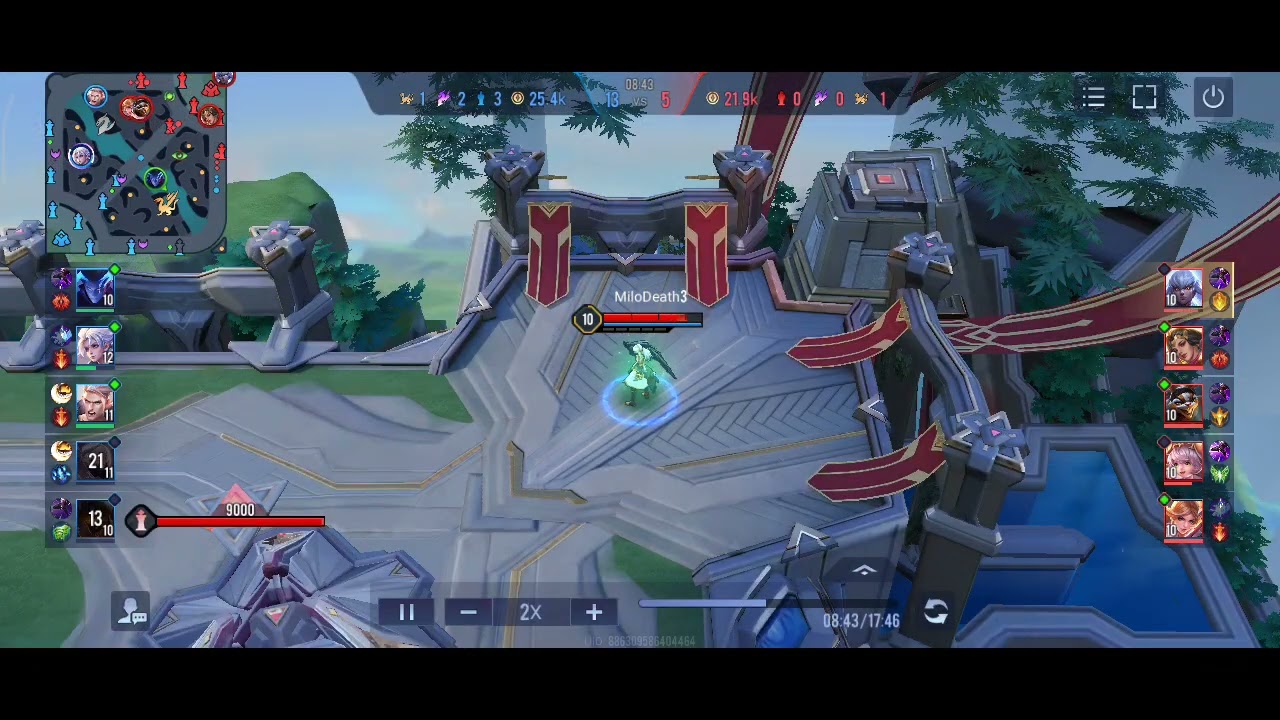 Nem eu esperava que meu Zata voasse tão bem ! (Arena of Valor)