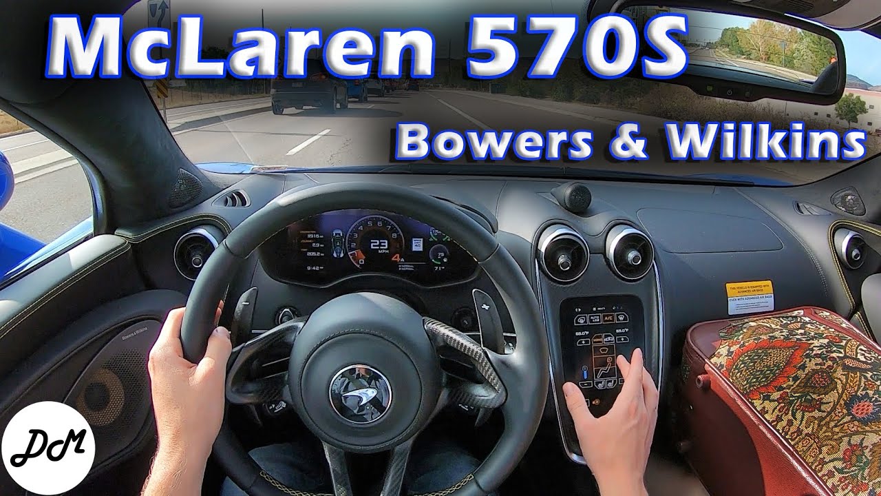 2020 McLaren 570S – Bowers & Wilkins Sound System Review