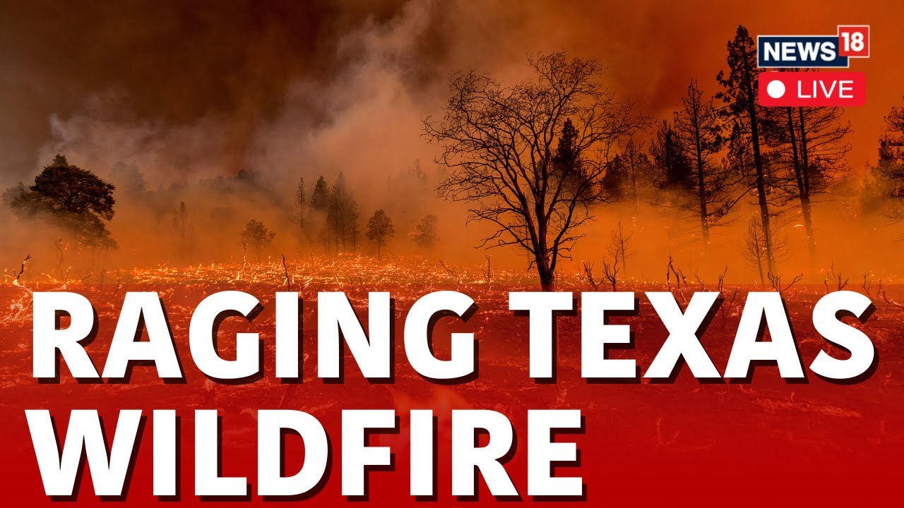 Wildfire In Texas LIVE | Expanding Wildfires Trigger Evacuation From Texas Panhandle |Texas Wildfire