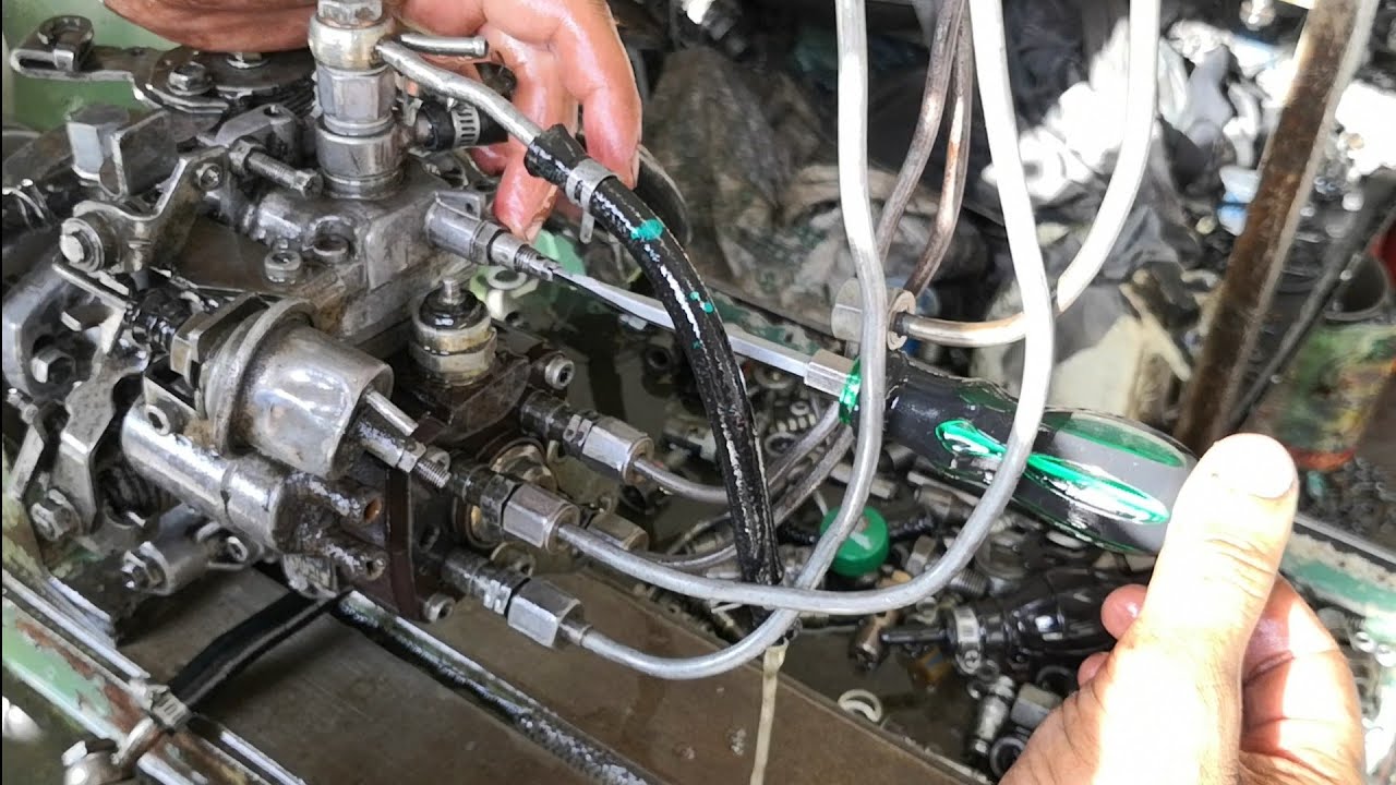 How Toyota 2c diesel pump work | Toyota 2c fuel pump