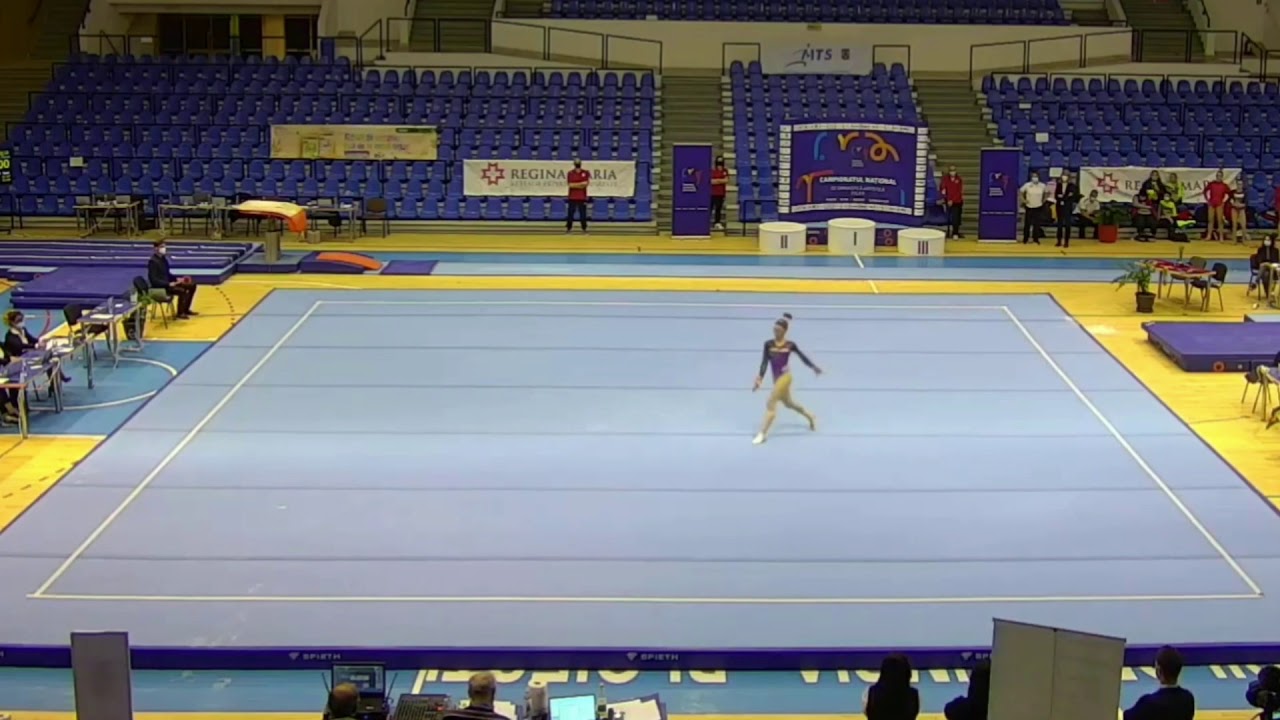 Daniela Trica (FX AA) - 2020 Romanian Nationals