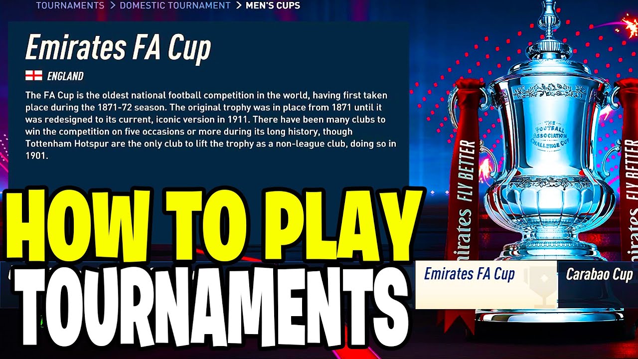 FIFA 23 HOW TO PLAY TOURNAMENTS