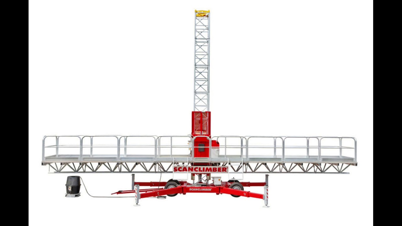 Scanclimber SC5000 - Moving and mounted.