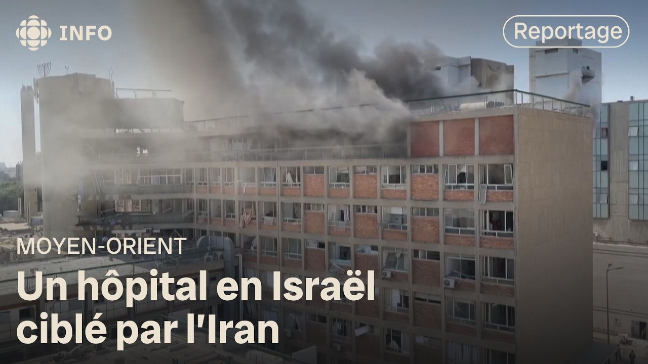 L'Iran frappe l'hôpital Soroka en Israël : notre journaliste s'est rendue sur les lieux de l'attaque