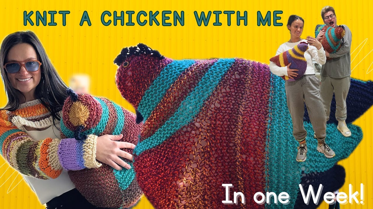 Knit a Chicken with me in 1 week!