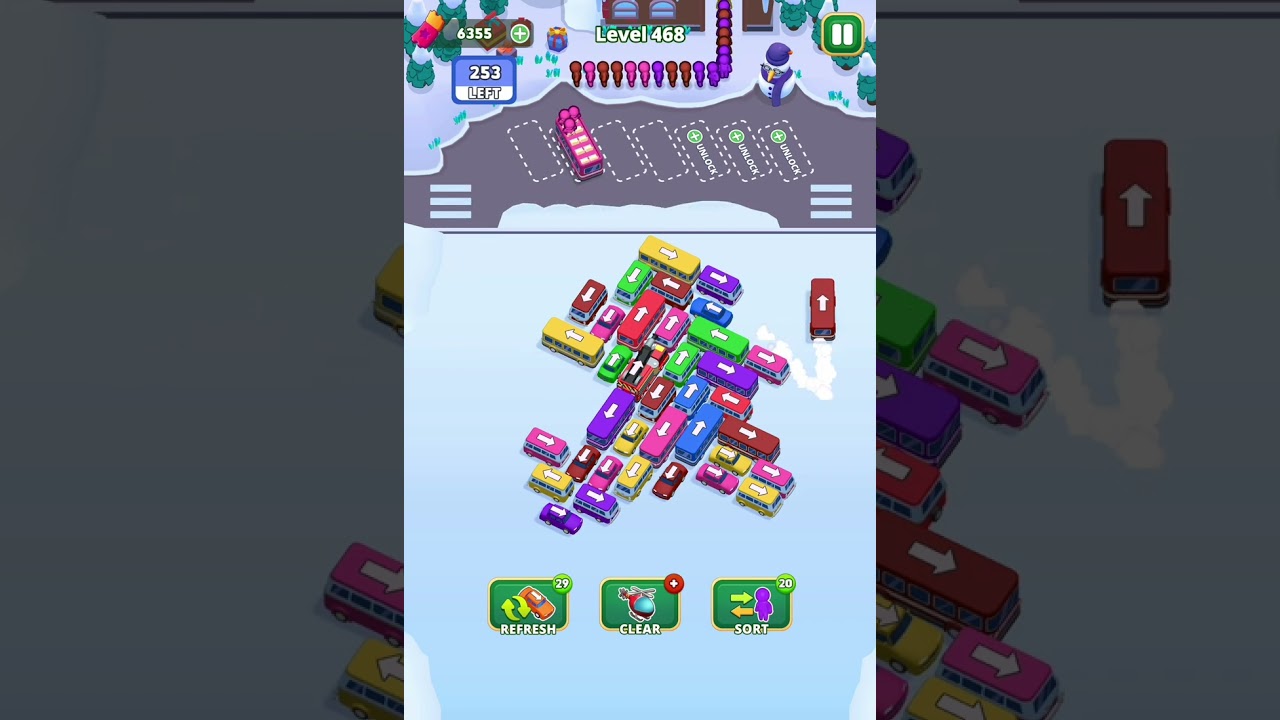 Bus Escape: Traffic Jam Level 466-467-468-469-470