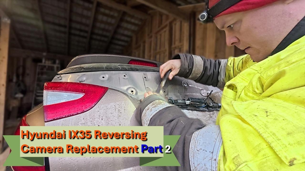 Hyundai IX35 Reverse Camera Replacement part 2