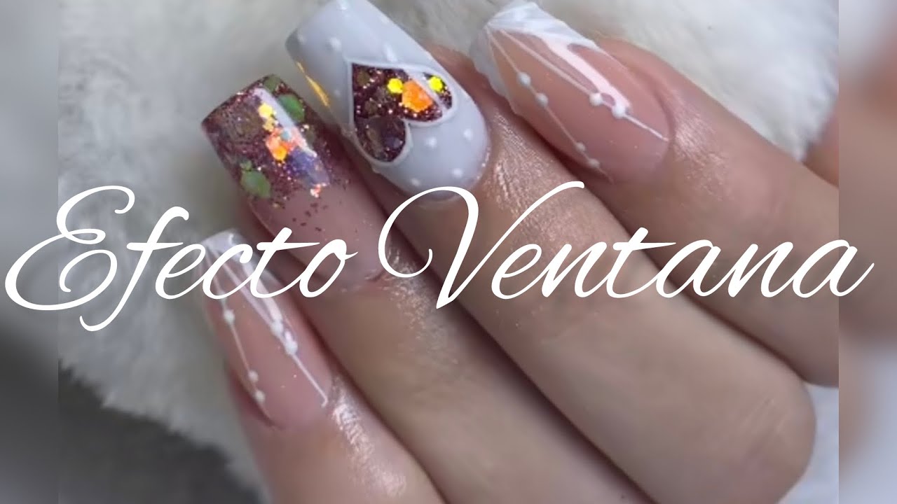 cómo hacer uñas efecto ventana! Fácil y sencillo