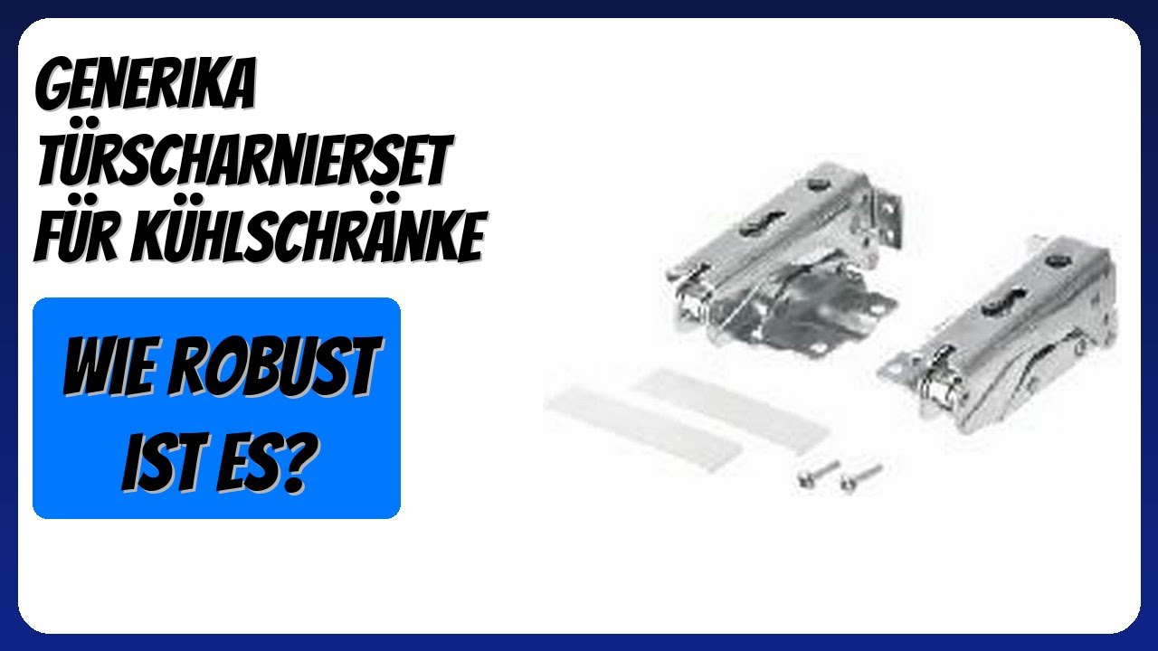 BEWERTUNG (2026): Generika Türscharnierset für Kühlschränke. Infos