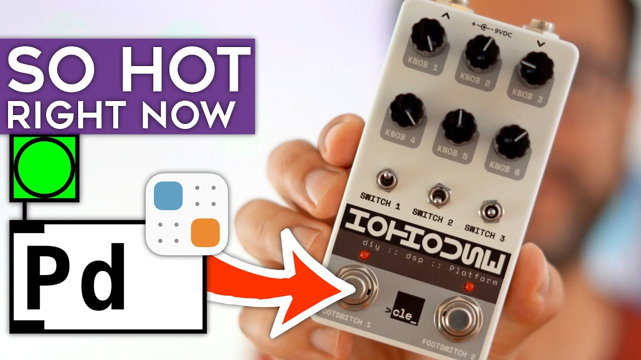 Create your own synths and pedals with plugdata, Daisy Seed and Hothouse (step by step guide)