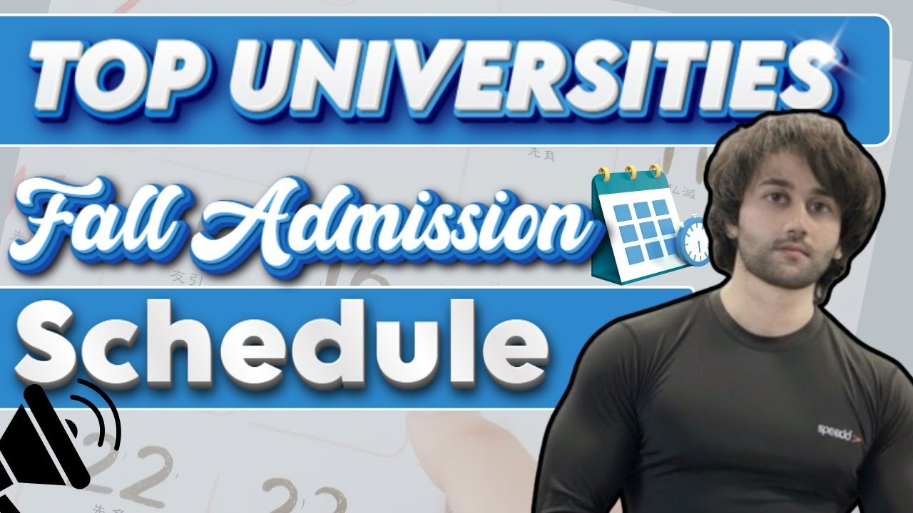 Universities Fall Admission 2026 I University Admission Tests Deadlines 2026 I ECAT 2026 Preparation