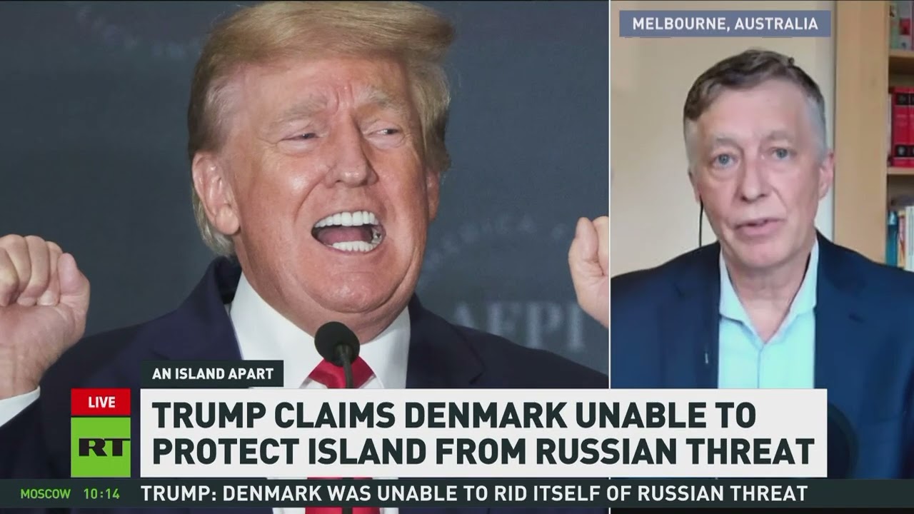 On Greenland, the history of the Monroe Doctrine, USA expansion and relations with Europe.