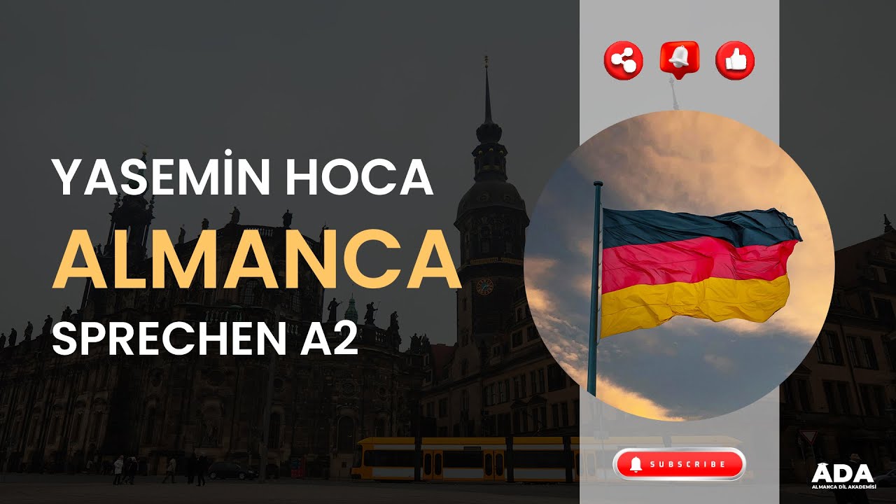 ALMANCA DEUTSCH SPRECHEN ONLINE A2 I YASEMİN HOCA