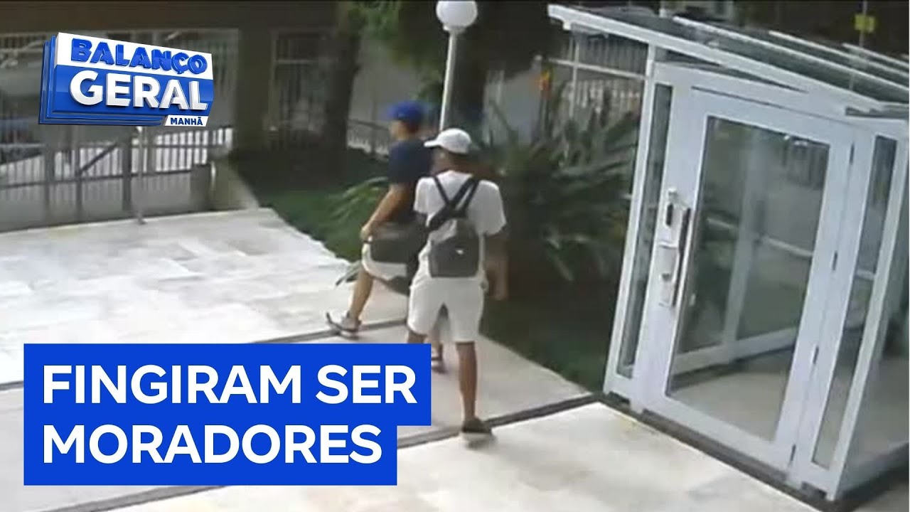 Ladrões se fingem de moradores, invadem condomínio de SP e assaltam vários apartamentos
