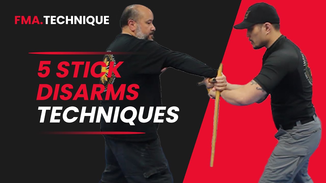 5 Stick Disarm Techniques | Filipino Martial Arts