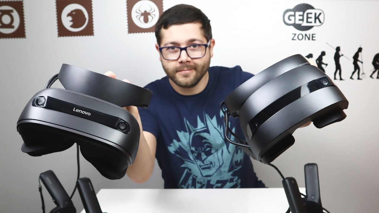 REALIDADE VIRTUAL - O Futuro? | LENOVO EXPLORER vs HP WINDOWS MIXED REALITY