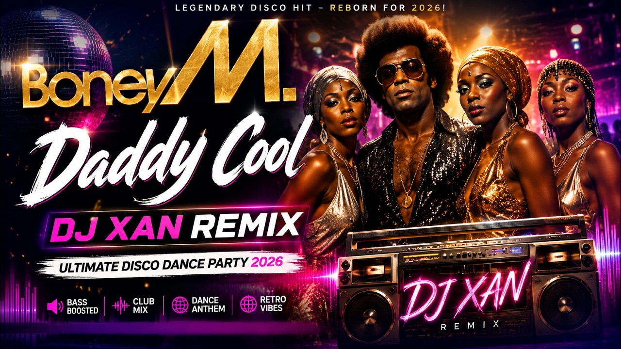 Boney M &ndash; Daddy Cool (Remix DJ-a XAN) | Najlepsza impreza taneczna disco 2026