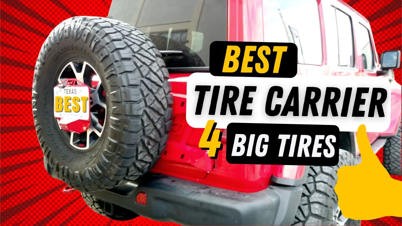 Easiest Jeep Wrangler JL Tire Carrier