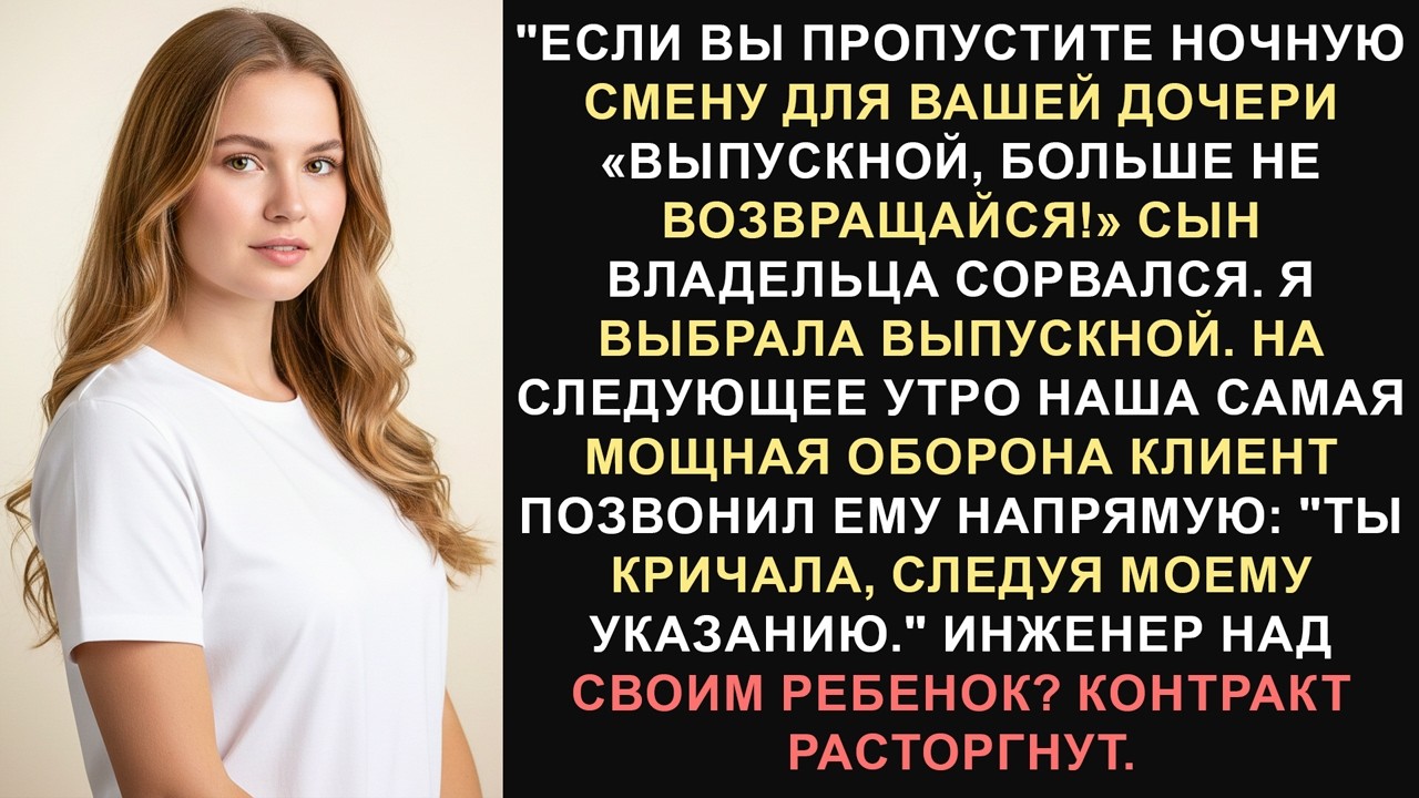 Меня уволили за то, что я выбрала семью, но он не ожидал такого звонка на следующее утро.
