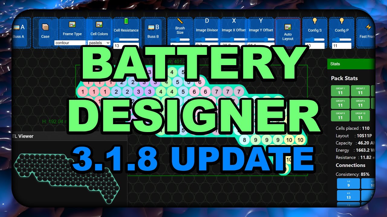 Battery Designer 3.1.8 Update