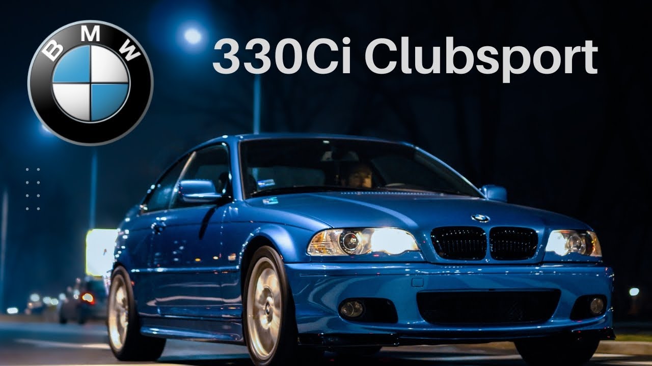 BMW 3 Series Coupe (E46) 330Ci Clubsport (2002)