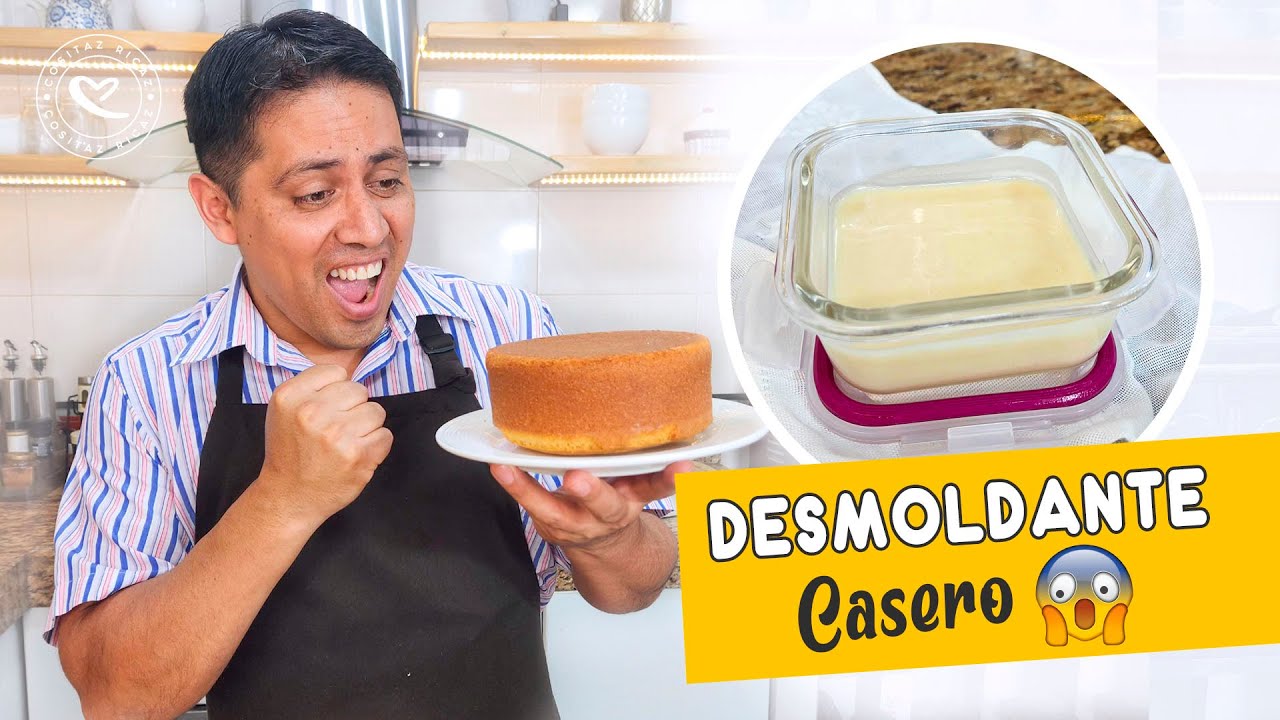 Cómo preparar Desmoldante Casero para QUEQUES y más  / Cositaz Ricaz
