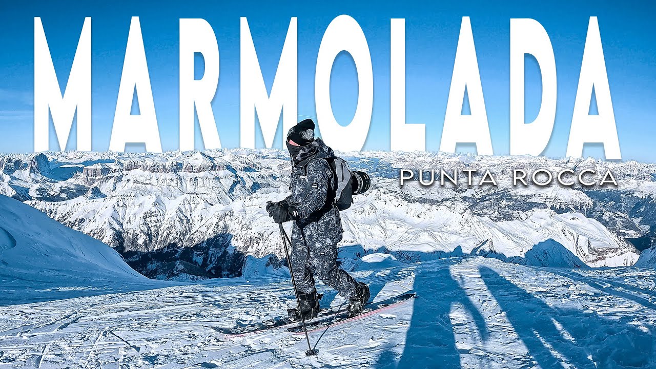 VLOG #17 |  POWDER DAY IN MARMOLADA - Skialp a Punta Rocca (3.265 m)