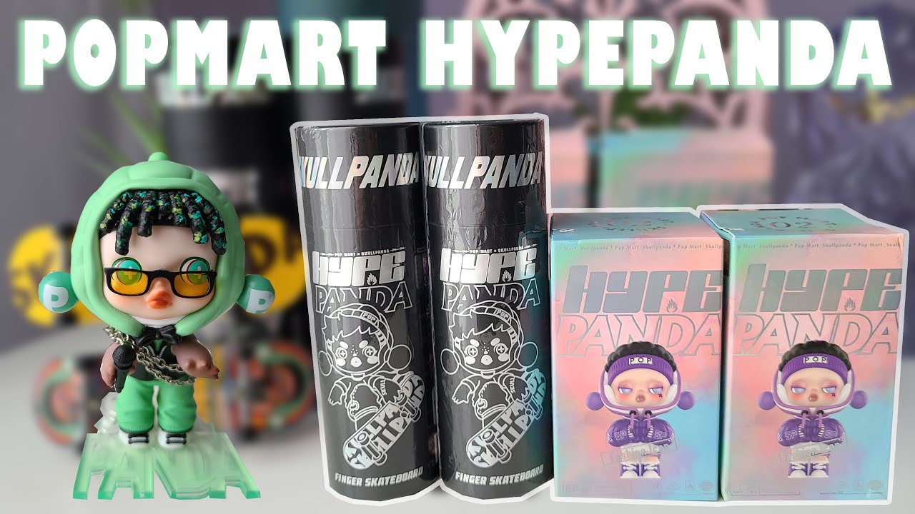 ASMR Hypepanda Blind Box  | Popmart x Skullpanda (Packaging, Nail Tapping & Whispering Sounds)