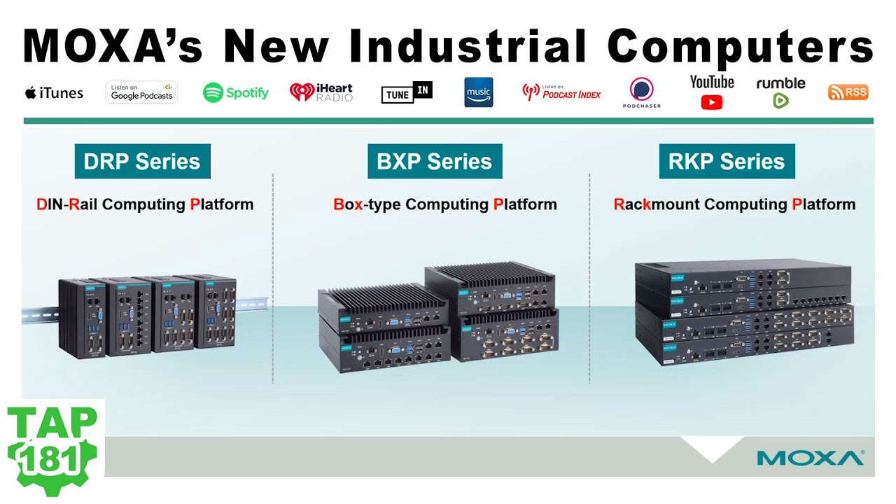 MOXA's New Industrial Computers
