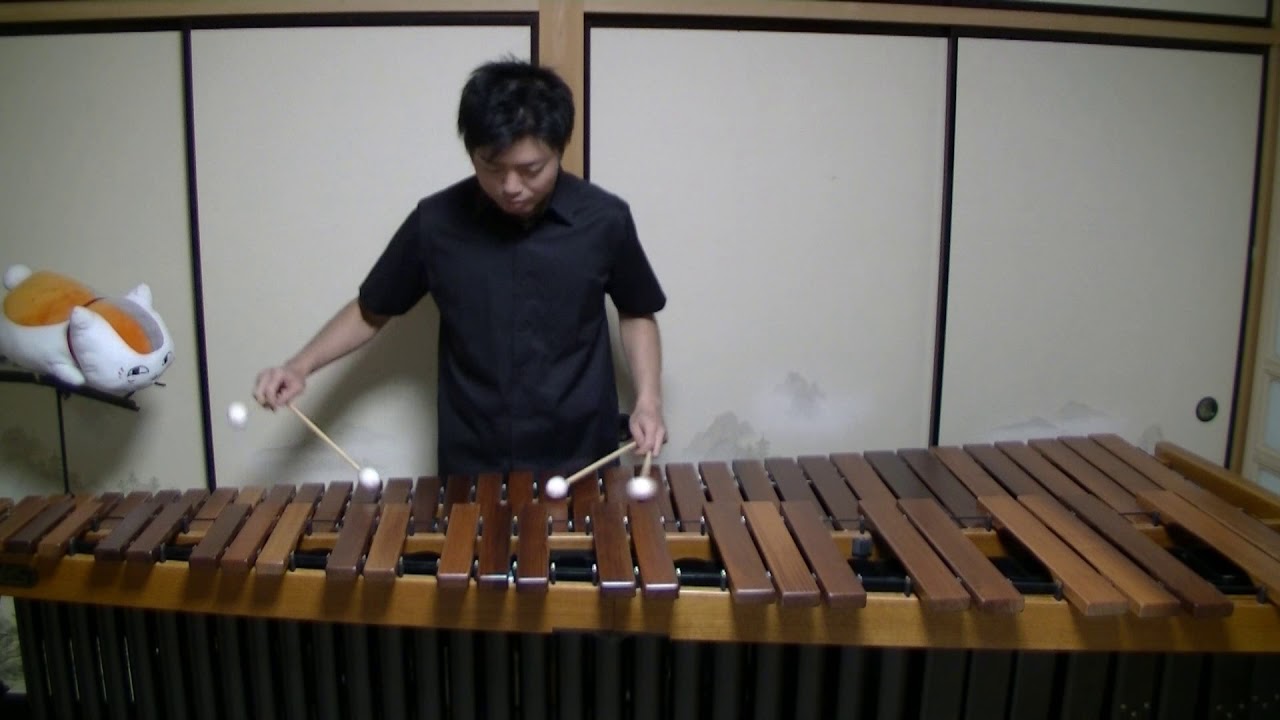 【安部圭子 / Keiko Abe】タンブラン・パラフレーズ / Tambourin paraphrase 【マリンバ / Marimba】