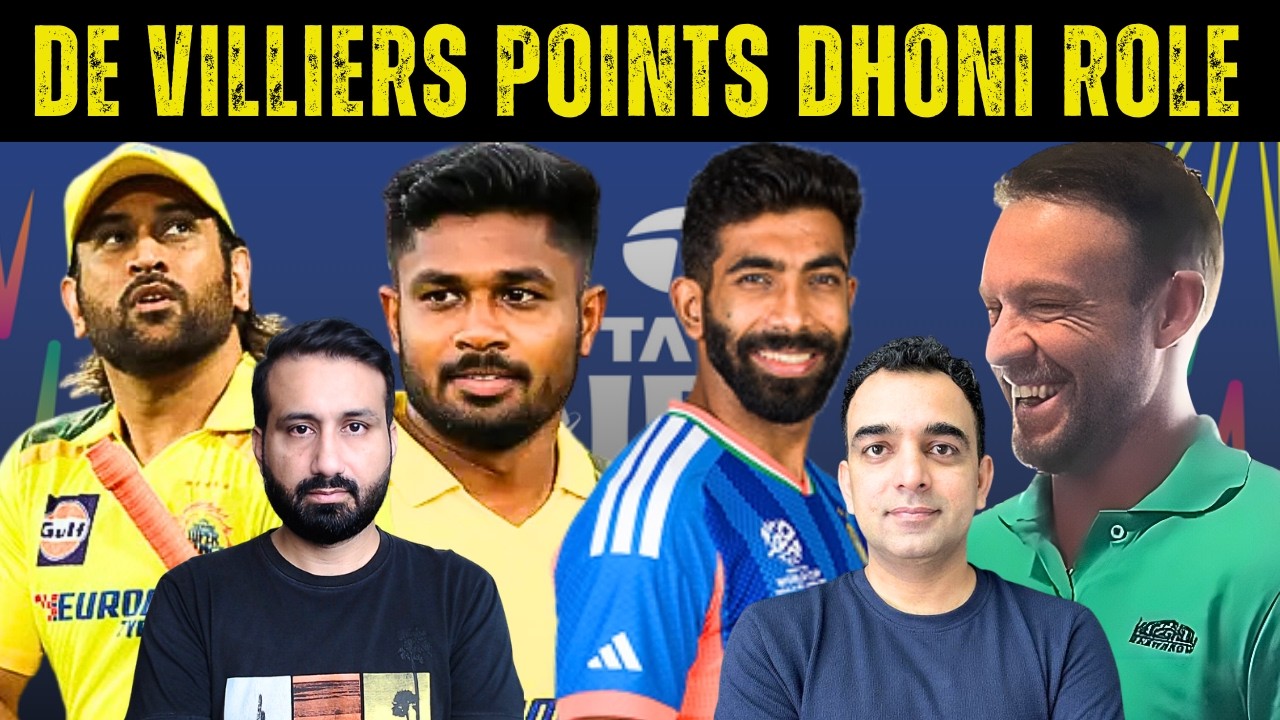 Bumrah World Class Bowler if not bowling to me, de villiers smiles