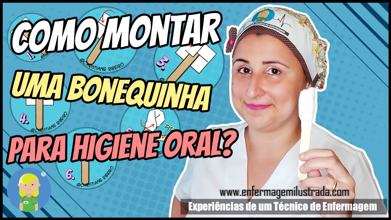 BONEQUINHA para HIGIENE ORAL: Como montá-lo?
