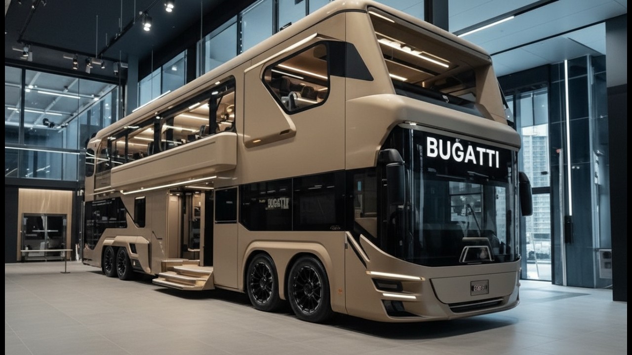 Bugatti Bus de Luxe 2026 🇫🇷 | Le Motorhome Ultra Premium à Plusieurs Millions d’Euros 😱🔥