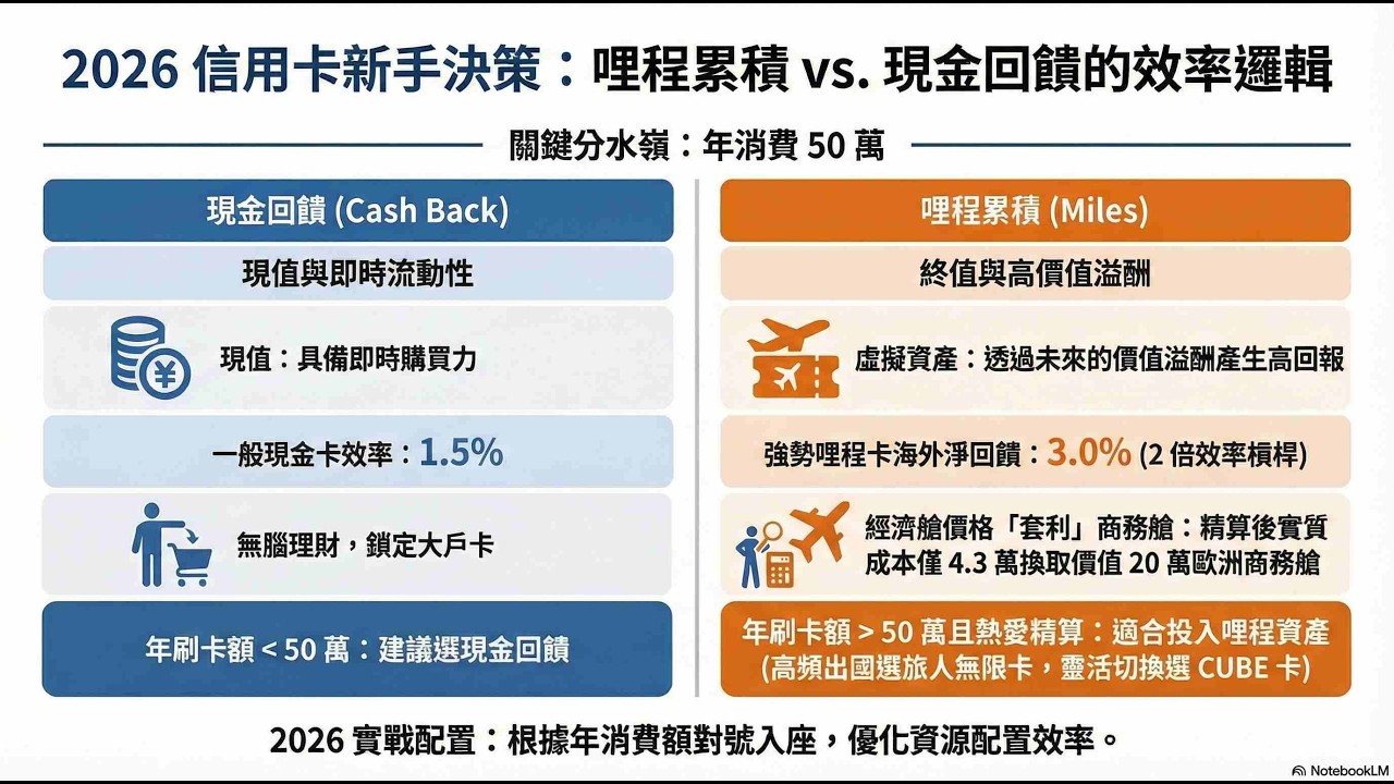 【2026/02/10】#46 2026航空哩程-用經濟艙價格飛商務艙的策略