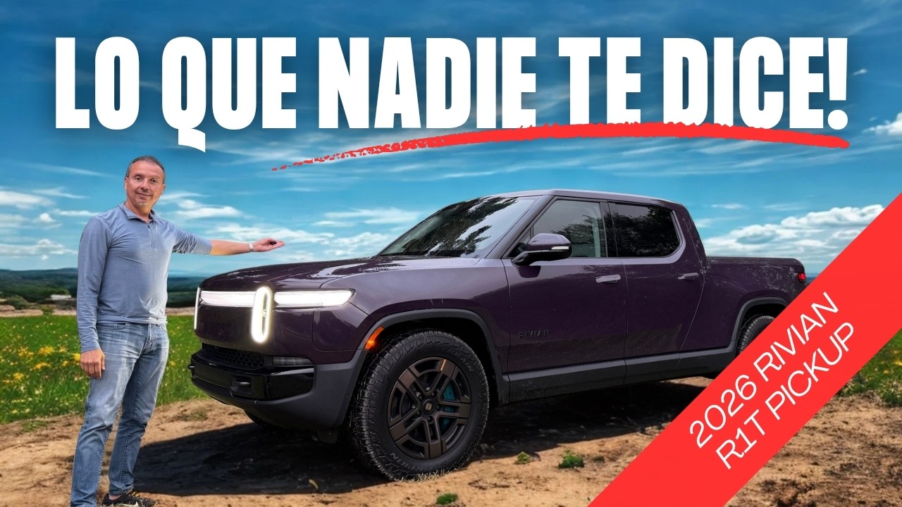 Probé la Rivian R1T Quad 2026 y esto fue lo que más me preocupó
