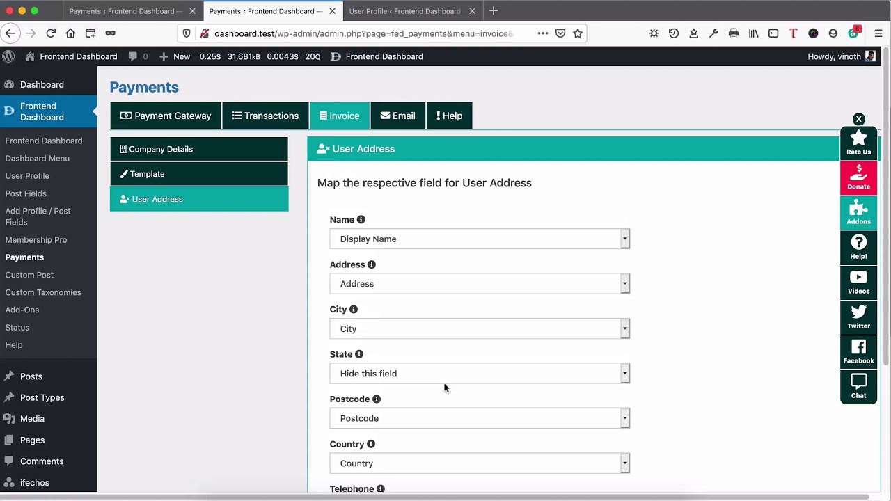 How to Configure Frontend Dashboard Paypment Pro WordPress Plugin