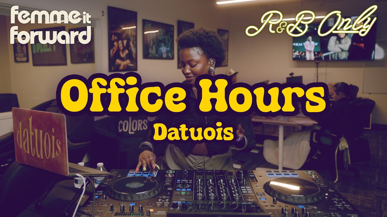 Office Hours: Chill R&B Vibes for Work, Studying | Datuois DJ Set (Women of R&B) | R&B ONLY