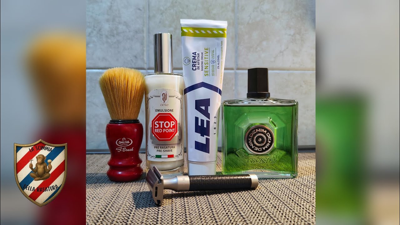 Asfalto barba di 3 giorni!!! Lea Sensitive, Muhle Rocca e Denim Wild!!!